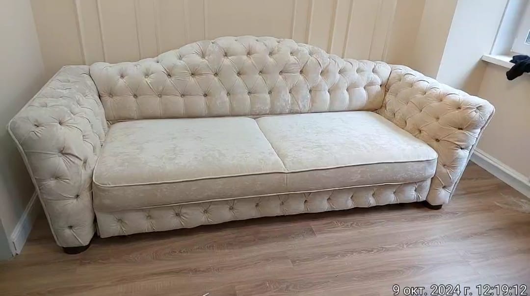 Замена обивки дивана на дому. Тарко-Сале