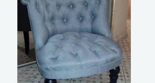 Обшивка стула на дому. Тарко-Сале